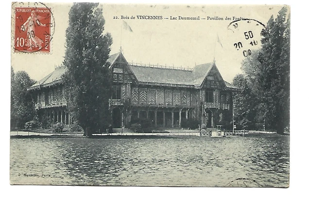 94  Bois De Vincennes  Le Daumesnil  Pavillon Des Forets
