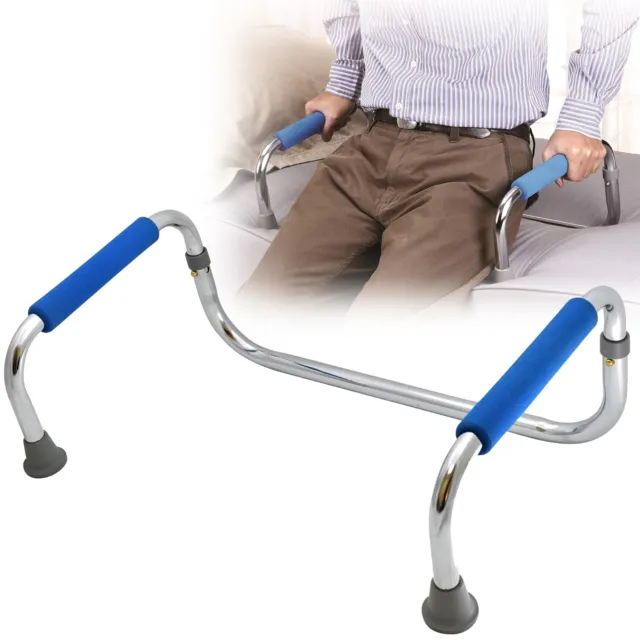 Chair Stand Up Assist Stainless Steel Folding Grab Bar Hand Rail Elderly Seniors