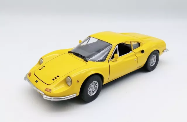 Anson Ferrari Dino 246 GT (Gelb) 1:18 Modellauto