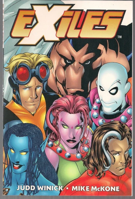 Exiles Vol 1 Marvel 2002 Softcvr Gn Tpb Down The Rabbit Hole #1-4 1St Print New