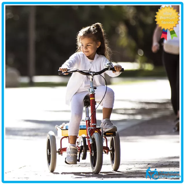 Bicicletta A 3 Ruote Triciclo Per Bambini E Adulti Disabili E Anziani 5 Misure