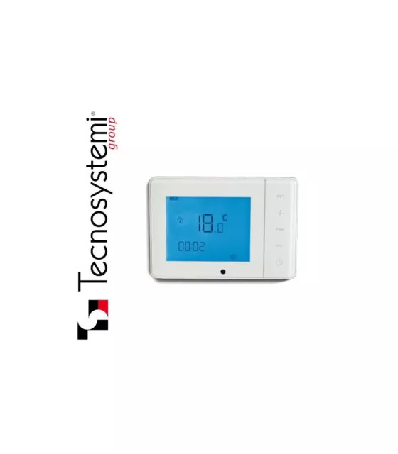 27650091 Cronotermostato Ambiente "Smart Plus Bianco Aa" 3V Dc
