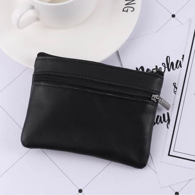 Acquista Portamonete in vera pelle Borse per soldi da donna e da uomo Portafogli tascabili Custodia portachiavi Mini custodia funzionale Porta carte di credito con cerniera in Italia a partire da 7.5