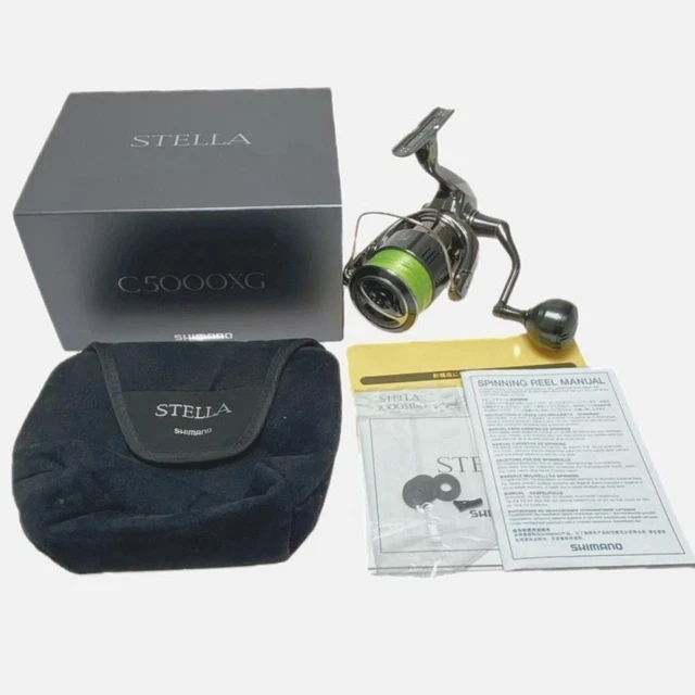 SHIMANO 22 STELLA C5000XG Spinning Reel Boxed B Condition