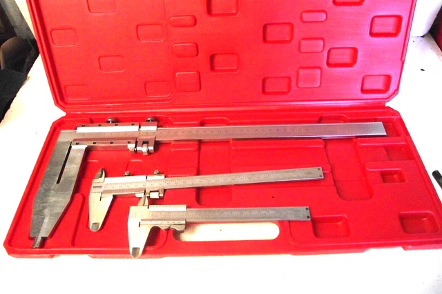 JOB LOT VERNIER Calipers - Lathes - Model Engineering Measuring Tools ...