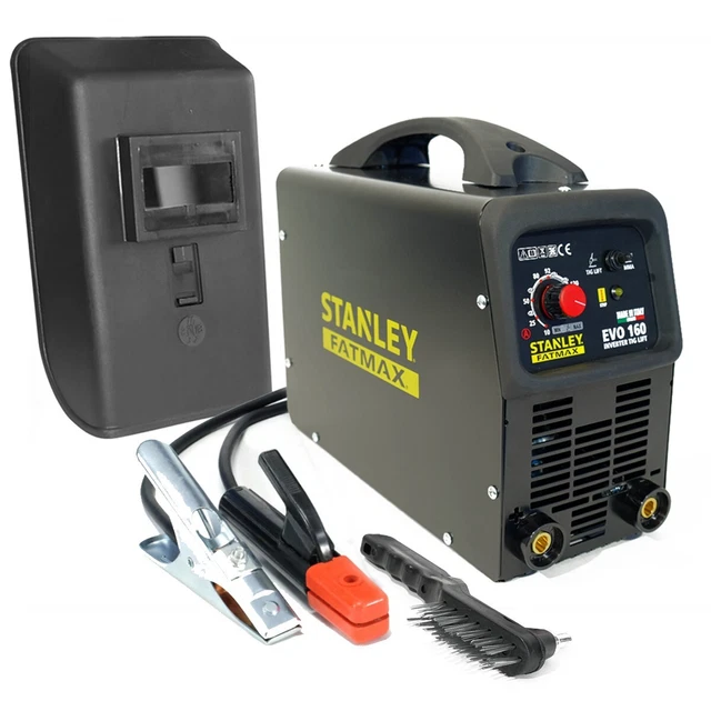 Poste à souder 160A MMA TIG LIFT STANLEY FATMAX EVO160 Professionnel Soudure Aci