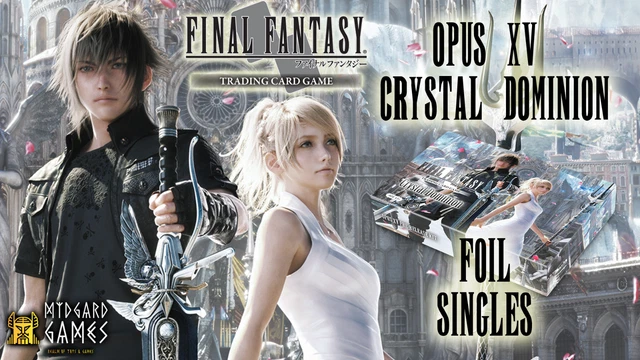 Mtg Final Fantasy Booster Box Final Fantasy TCG: Opus XV 15 Crystal Dominion,  Booster Box Edge Of Eternities Mtg