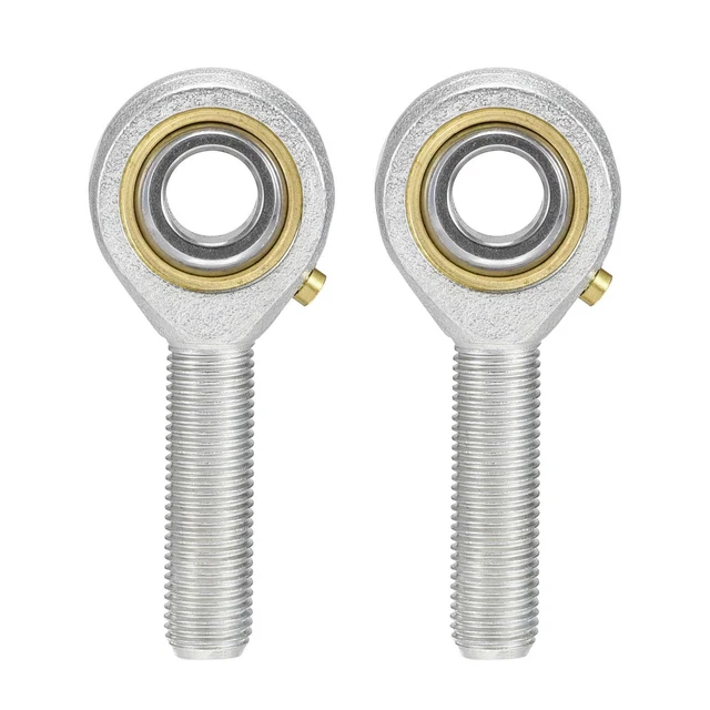 POSB7 Rod End Bearing 7/16-inch Bore 7/16-20 Male Thread Right Hand 2pcs