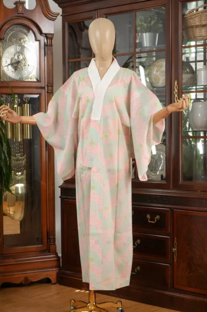 Dear Vanilla Japanese Juban Undergown Women's Kimono Inner Robe Genuine Vintage