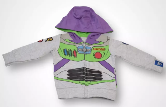 DISNEY TOY STORY 4 Buzz Lightyear Zip Hoodie Boys Primark 3 6 Months New 9.99 PicClick UK