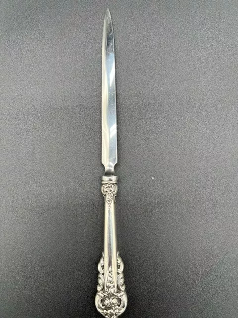 Grande Baroque by Wallace Sterling Silver Letter Opener 7 3/4"