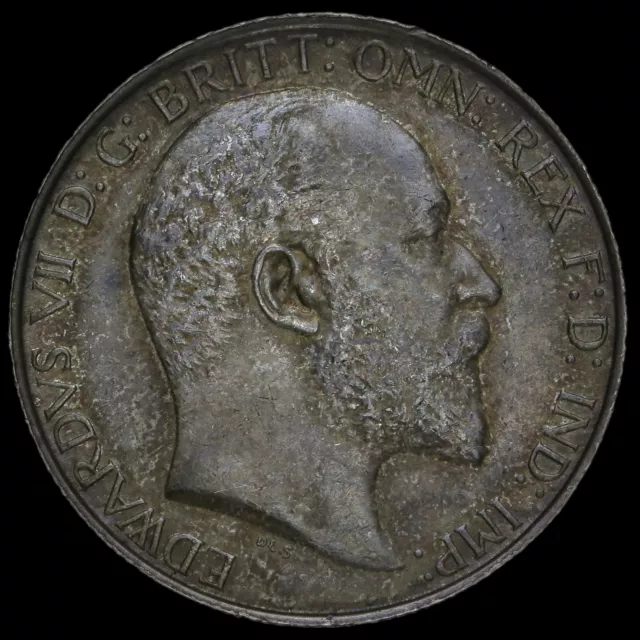 1902 Edward VII Silver Florin, G/EF