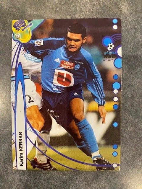 Carte Autocollant Frédéric Kanouté – Lyon #86, DS Collection Foot 2000