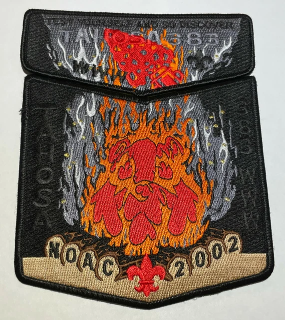 OA Lodge 383 Tahosa 2002 NOAC 2 part set Boy Scout  TK1