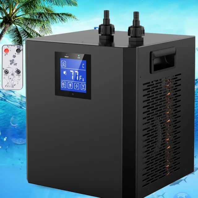 300L Aquarium Chiller Hydroponic Water Chiller 1/3 HP 79 Gal Fish Tank Cooler