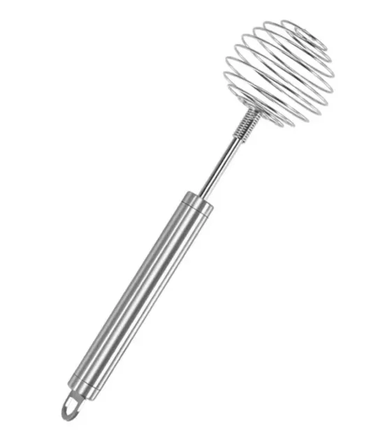Stainless Steel Whisk Hand-held Butter Egg Mixer Egg Beater Kitchen Tools
