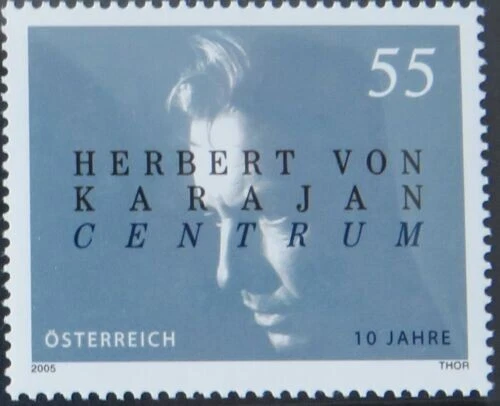 Österreich ANK 2541 SM - Sondermarke (dunkel) - Herbert von Karajan ** MNH