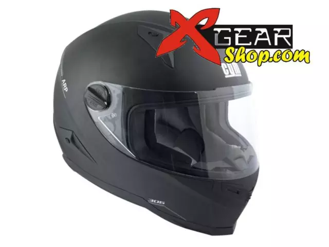 Casco Moto Marca Cgm Tg M Modello Brema 305 Integrale Nero Gommato Air System