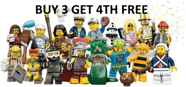 LEGO Minifigures Series 10 71001 new pick choose your own BUY 3 GET 4TH FREE