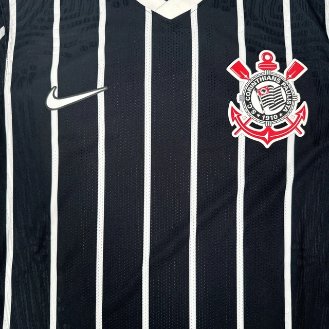 RARE ORIGINAL CORINTHIANS 2020/2021 Away Football Shirt Vaporknit