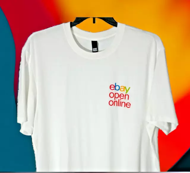 eBay Open Online  White T-Shirt 2XL NEW - Seller Swag 2021