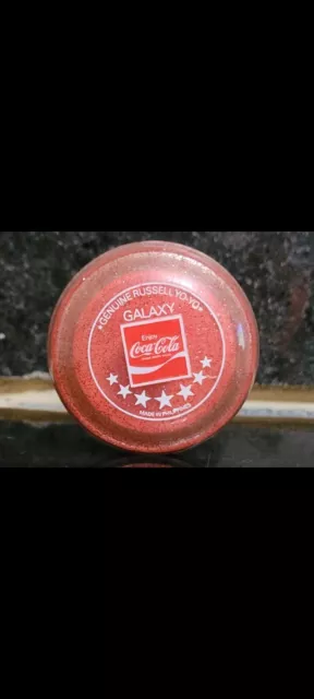 🟤Yoyo Coca-Cola Russell Bronze Galaxy Collectors Yoyo Genuine 1981 Coke Yoyo🟤