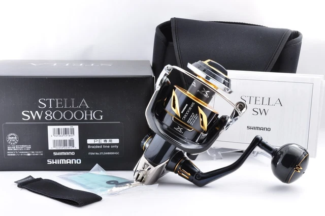4台出品中！19 STELLA SW 8000HG ☆NEW] SHIMANO 19 Stella SW 8000HG (High Gear 5.6:1