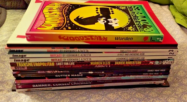 Huge Lot (16) Horror SciFi Graphic Novels Outcast Holliston Damned Children
