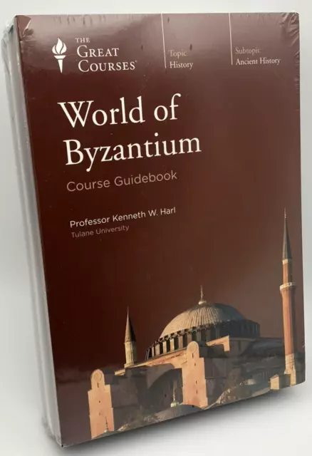 Great Courses No 367 - The World of Byzantium History NEW Guidebook DVD (12)