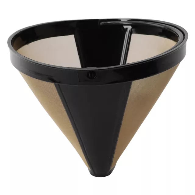Panier en maille filtre à café permanent en forme de cône pour un goût de ca 3