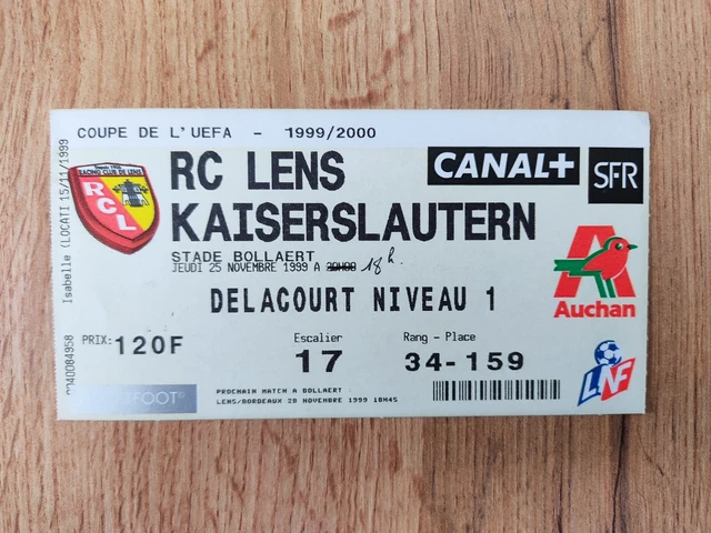 Billets RC Lens vs AS Monaco - Ligue 1 française