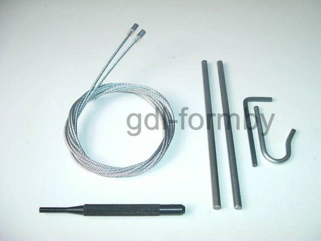 Cables para puerta de garaje Henderson PREMIER Premiere cables X2 y HERRAMIENTAS piezas de puerta de garaje
