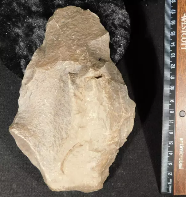 BIG! One Million Year Old! Early Stone Age ACHEULEAN HandAxe From Mali 722gr