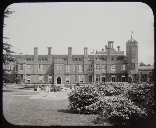 GWW Glass Magic Lantern Slide COBHAM HALL C1890 VICTORIAN PHOTO GRAVESEND