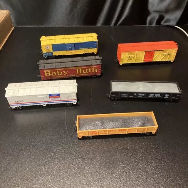 vtg ho train cars lot baby ruth amway union pacific durango chesapeake ohio