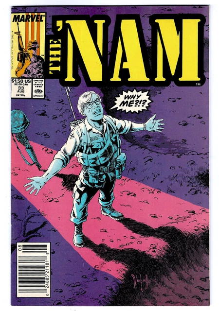 THE 'NAM #33 in VF/NM condition a 1989 Marvel war comic