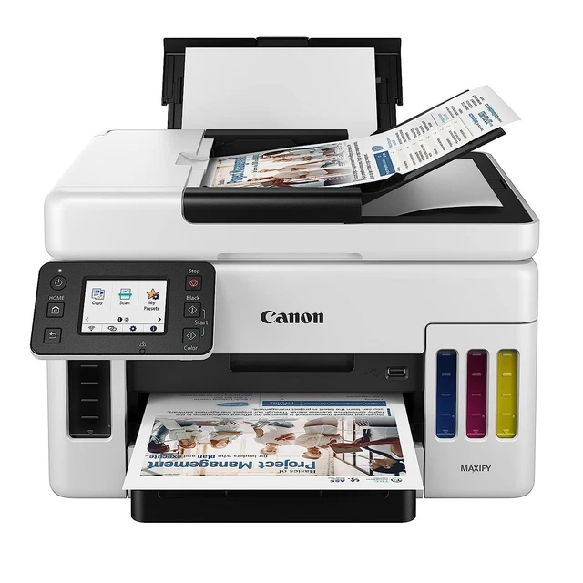 Canon GX6021 All-in-One Wireless Supertank Printer for Businesses [Print, Copy