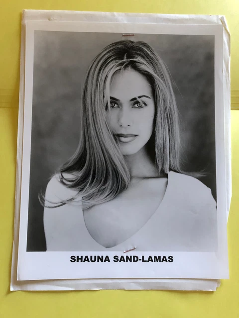 SHAUNA SAND, PLAYBOY Playmate , original talent agency headshot photo W