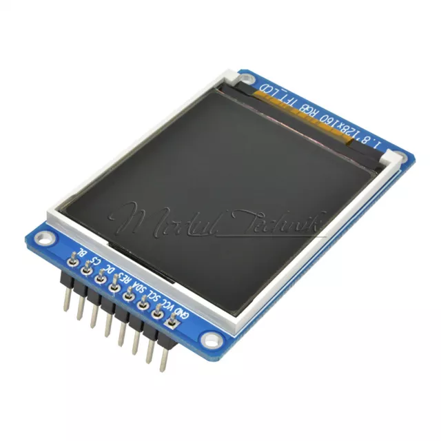 1.8 inch 128X160 TFT Full Color LCD Display Module SPI ST7735 STM32 for Arduino