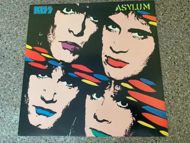 Kiss Asylum + Inner Rare Original UK LP