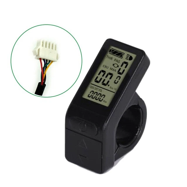 Compteur De Vitesse LCD S866 – 24V 36V 48V, Odomètre, étanche IP65, Pour Guidon 22,2 Mm