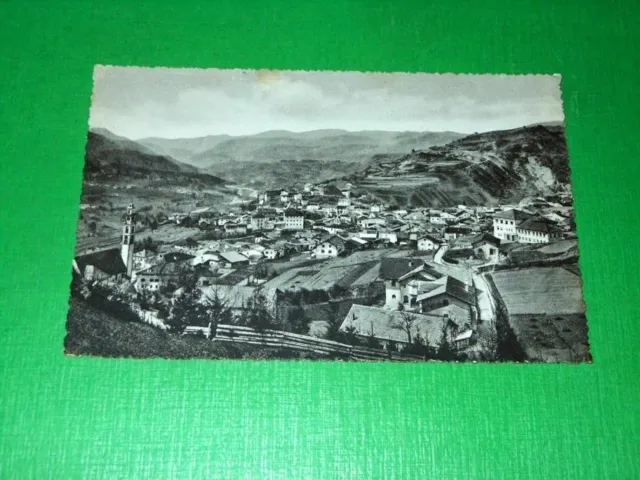 Cartolina Tesero ( Trento ) - Panorama 1955.