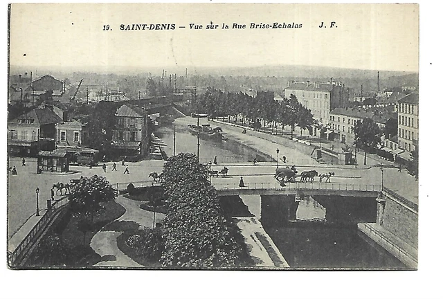 ImagesDéfense - Saint-Denis (93). Boulevard Marcel Sembat. Vue vers le nord-est