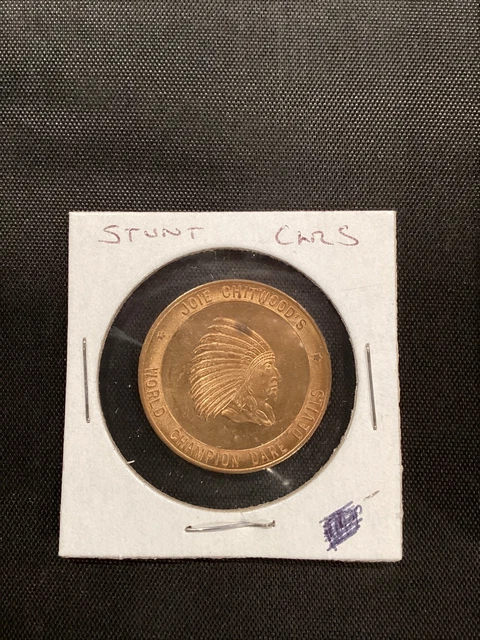 Joie Chitwood’s World Champion Dare Devils Race Car Good Luck Coin Token