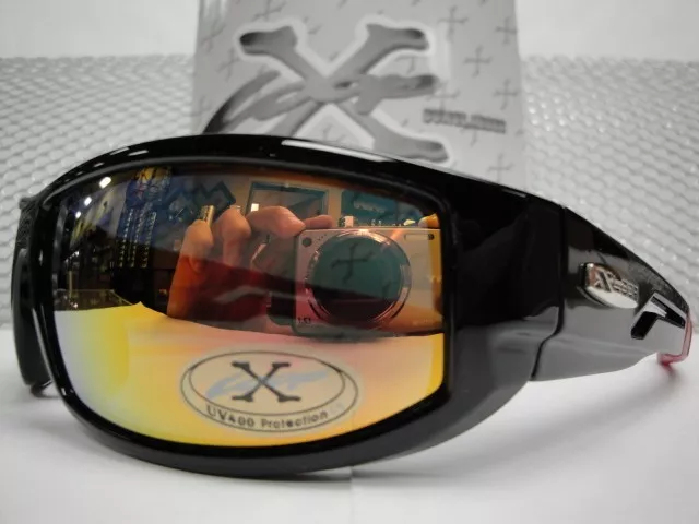 Nuevo Moto Estilo Motero Deporte Esquí Golf Tenis Gafas de Pesca Lente Espejo