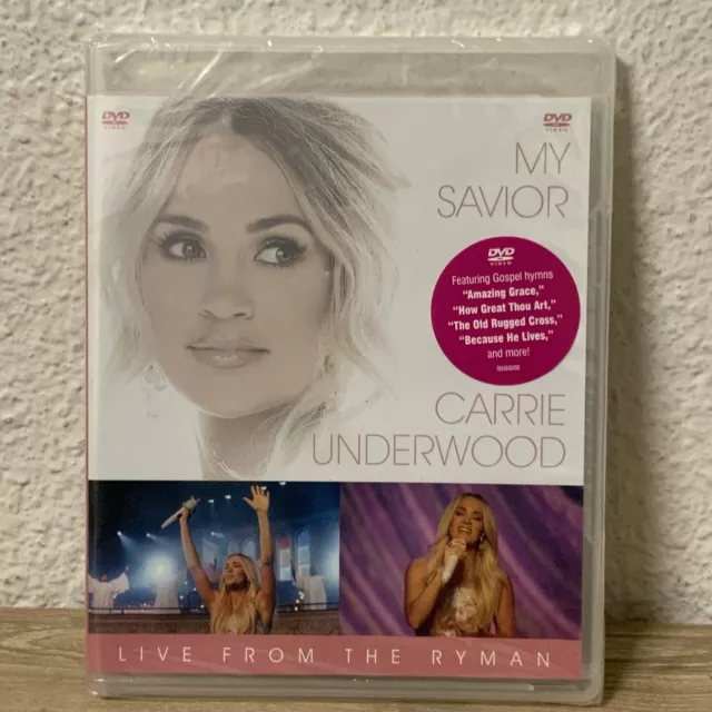 📀 CARRIE UNDERWOOD MY SAVIOR: Live From The Ryman (DVD) NEW
