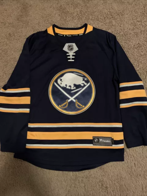 Buffalo Sabres Home NHL Hockey CCM Player Issue vintage Jersey #48 BRIERE  Avtogr