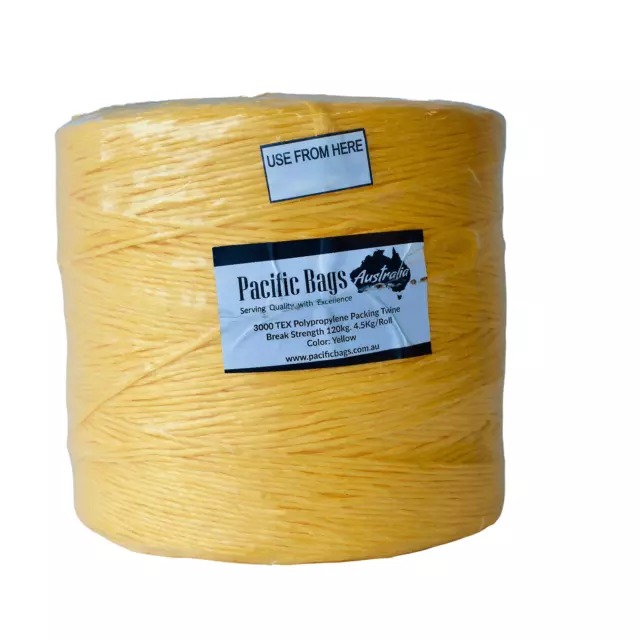 Pack of 1 - Poly Bale Twine - 3000 TEX - Break Strength 120 KG