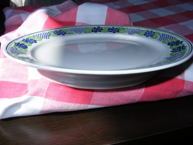 COUPE COMPOTIER DV SARREGUEMINES:décor PIERROT