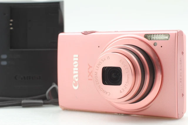 MINT W/ CHARGER] Canon IXY430F Pink Digital Camera 16.1MP 5x zoom